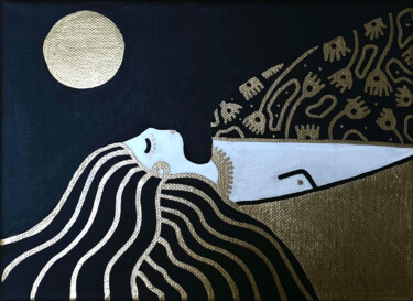 Peinture intitulée "SUBVERTIVE n°1" par Magali Cariguel, Œuvre d'art originale, Acrylique Monté sur Châssis en bois
