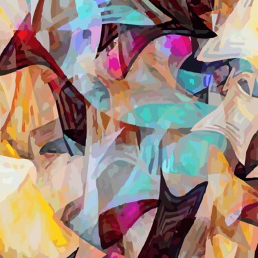 Abstract 14539 数字艺术 标题为“Abstract 14539” 由Hrdesign111, 原创艺术品, 数字油画