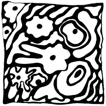 Drawing titled "Note 20" by Sveta Bataenkova, Original Artwork, Marker