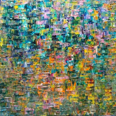 Peinture intitulée "3 mai 2024" par Geneviève Baud Caizergues, Œuvre d'art originale, Huile Monté sur Châssis en bois