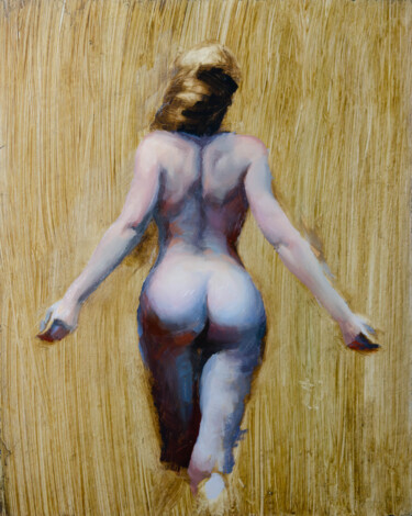 Light and Shadow 07 Peinture intitulée "Light and Shadow 07" par Romain Eugène, Œuvre d'art originale, Huile Monté sur Panneau de bois