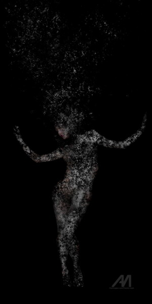 数字艺术 标题为“Dispersion total” 由Franck Rozet, 原创艺术品, 数码摄影 安装在铝上