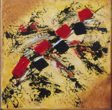 ABSTRAIT 01 Peinture intitulée "ABSTRAIT 01" par Martine Nexon, Œuvre d'art originale, Acrylique Monté sur Châssis en bois