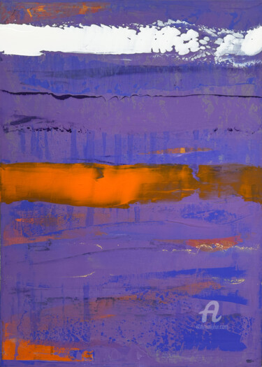 Painting titled "Acrylic Abstract No…" by Torsten Trantow Thotra, Original Artwork, Acrylic Mounted on Other rigid panel