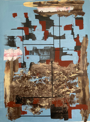 Peinture intitulée "Limite(s) - 2" par Julien Jubault, Œuvre d'art originale, Acrylique