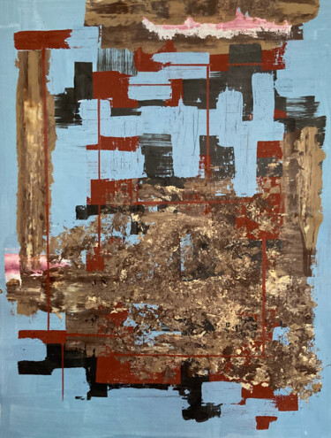 Peinture intitulée "Limite(s) - 3" par Julien Jubault, Œuvre d'art originale, Acrylique