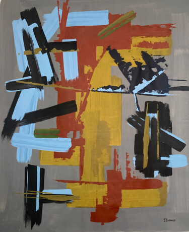 Peinture intitulée "Juillet - 1" par Julien Jubault, Œuvre d'art originale, Acrylique