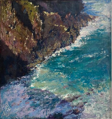 Peinture intitulée "Azur" par Igor Piddubnyi, Œuvre d'art originale, Acrylique