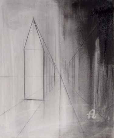 绘画 标题为“Serie vida. A casa.…” 由Jaber Alejandro Naranjo, 原创艺术品, 丙烯 安装在其他刚性面板上