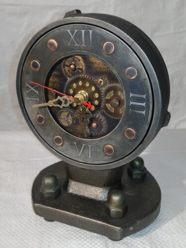 雕塑 标题为“Epic clock” 由Andrzej Krasuski, 原创艺术品, 金属