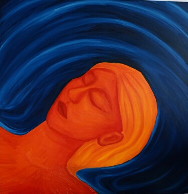Malerei mit dem Titel "Breathe In, Breathe…" von Vladislava Suvorova, Original-Kunstwerk, Öl