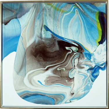 Malerei mit dem Titel "Meditation in Light" von Fintan Whelan, Original-Kunstwerk, Öl Auf Keilrahmen aus Holz montiert