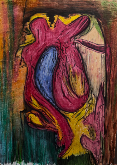 绘画 标题为“flesh and soul” 由Narek Gevorgyan, 原创艺术品, 油