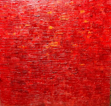 Peinture intitulée "13 mars 2024" par Geneviève Baud Caizergues, Œuvre d'art originale, Huile Monté sur Châssis en bois