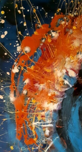 Pittura intitolato "Солнечные протубера…" da Tatyana Zakharova, Opera d'arte originale, Smalto