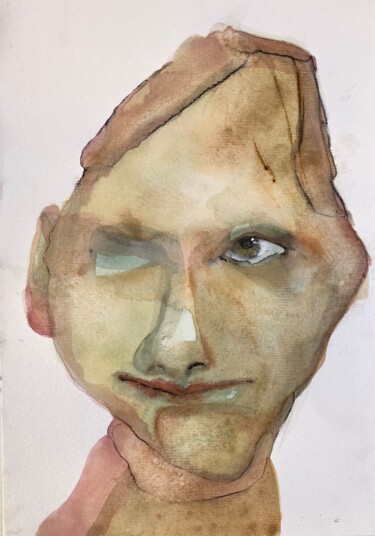 제목이 "Durchblick"인 미술작품 Sandra Ludwig로, 원작, 수채화