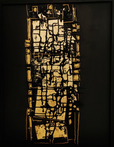 Peinture intitulée "oratorio" par Laydev, Œuvre d'art originale, Pigments