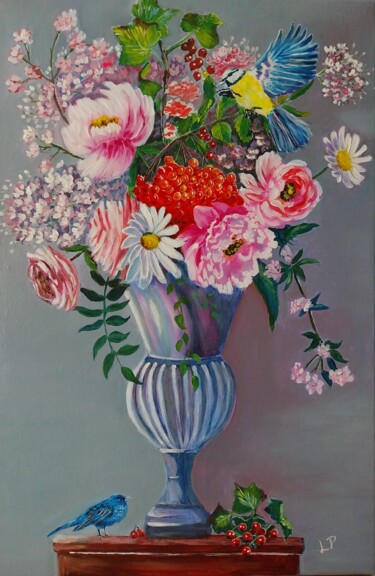 Floral sympfony- nature's gift 绘画 标题为“Floral sympfony- na…” 由Larisa Pires, 原创艺术品, 丙烯