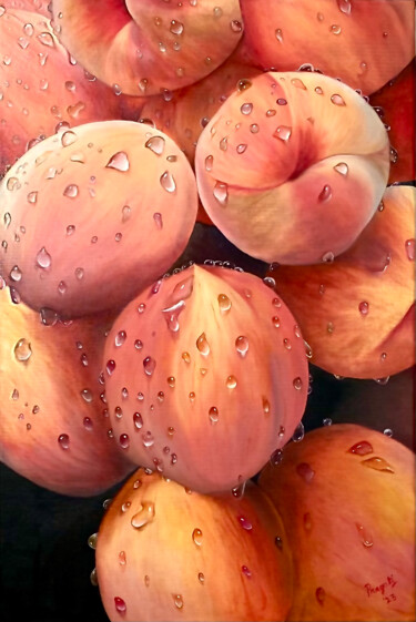 Peinture intitulée "Bittersweet Ballet:…" par Pragati Surana, Œuvre d'art originale, Huile Monté sur Châssis en bois