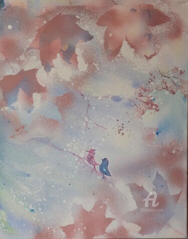 "Nasze Randez-Vous 3" başlıklı Tablo Ewa Mościszko tarafından, Orijinal sanat, Akrilik