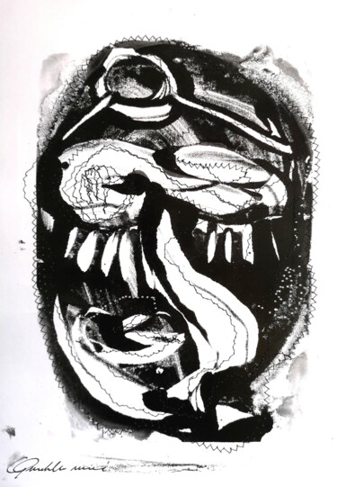 Peinture intitulée "Portrait 23" par Massimo Quadrelli, Œuvre d'art originale, Acrylique