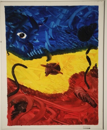 Peinture intitulée "Fortune de mer" par O.C.T.A.V.E, Œuvre d'art originale, Acrylique Monté sur Châssis en bois