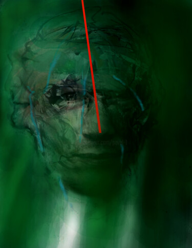 Digitale Kunst mit dem Titel "1141H-22-4" von Pavel A.Richtr, Original-Kunstwerk, 2D digitale Arbeit