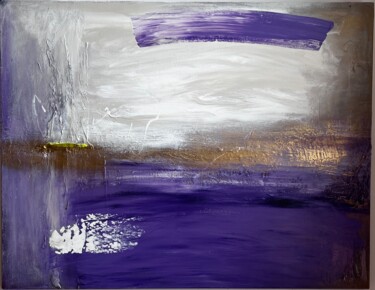 Painting titled "White nights" by Ekaterina Zvezdina, Original Artwork, Acrylic
