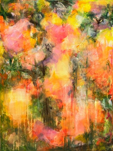 Dance of the morning rays Painting titled "Dance of the mornin…" by Nadiia Boichenko, Original Artwork, Acrylic