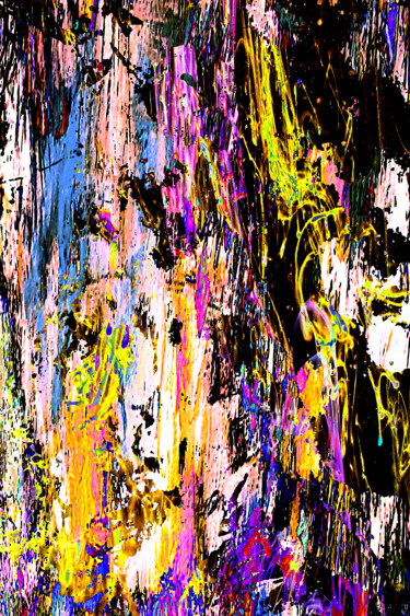 Digital Arts titled "Respiration de paix" by Cj Perin, Original Artwork, Digital Painting