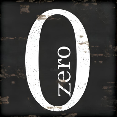 摄影 标题为“number zero” 由Brulux, 原创艺术品, 数字打印