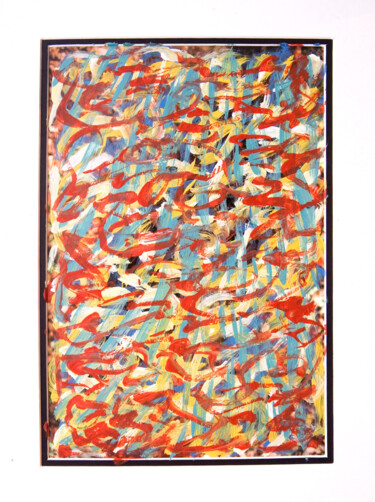 Krabbels 24 Painting titled "Krabbels 24" by Rémy Verneuil, Original Artwork, Acrylic
