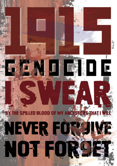 Εκτυπώσεις & Χαρακτικά με τίτλο "1915 Genocide" από Mariana Mkrtchyan, Αυθεντικά έργα τέχνης, Ψηφιακή εκτύπωση