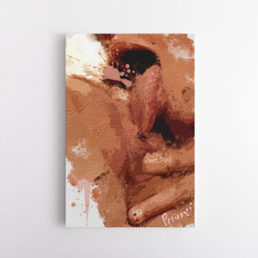 Cunnilingus 绘画 标题为“Cunnilingus” 由Rafael Pelissari, 原创艺术品, 丙烯