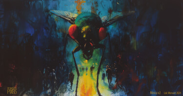 Digital Arts titled "MOSCA" by Pointless Pixels, Original Artwork, AI generated image