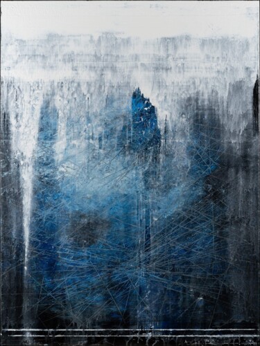 Beginning of the End Pintura titulada "Beginning of the End" por Nemanja Nikolic, Obra de arte original, Acrílico Montado en Bastidor de camilla…