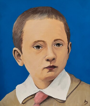 Raoul R, 1884, Besançon 绘画 标题为“Raoul R, 1884, Besa…” 由Anna D., 原创艺术品, 丙烯