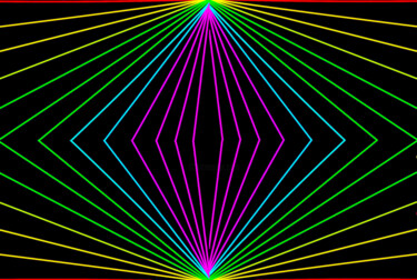 Geometric 2024-22e3 数字艺术 标题为“Geometric 2024-22e3” 由Ken Lerner, 原创艺术品, 2D数字工作