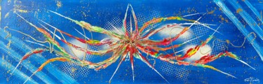 Peinture intitulée "Décapode" par Gilbert Morales, Œuvre d'art originale, Acrylique Monté sur Plexiglas