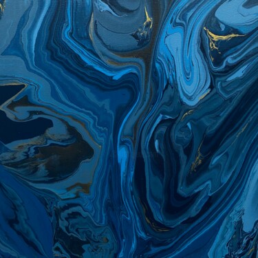 Malerei mit dem Titel "Out of time" von Marine Marquette, Original-Kunstwerk, Acryl