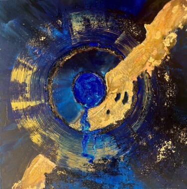 Peinture intitulée "L'Air" par Sylvie Delpierre, Œuvre d'art originale, Acrylique
