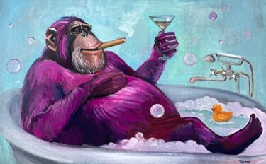 绘画 标题为“На Чиле” 由Olga Bronskikh, 原创艺术品, 油