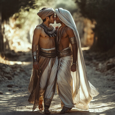 Digital Arts titled "جدة الدار البيضاء ا…" by Raphael Perez, Original Artwork, AI generated image