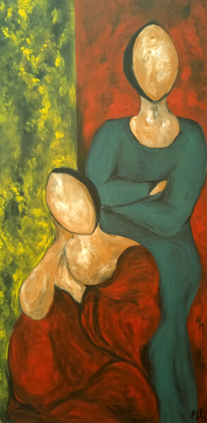 Love is .. Peinture intitulée "Love is .." par Michele Giuliani, Œuvre d'art originale, Acrylique
