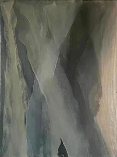 Pittura intitolato "„Veil of Time”" da Danuta Uriasz, Opera d'arte originale, Acrilico Montato su Telaio per barella in legno