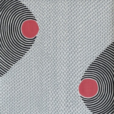 Peinture intitulée "Petites ondulations…" par Julien Gavard, Œuvre d'art originale, Marqueur