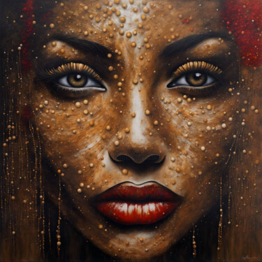 Digital Arts titled "afro dite 6" by Dinem, Original Artwork, AI generated image