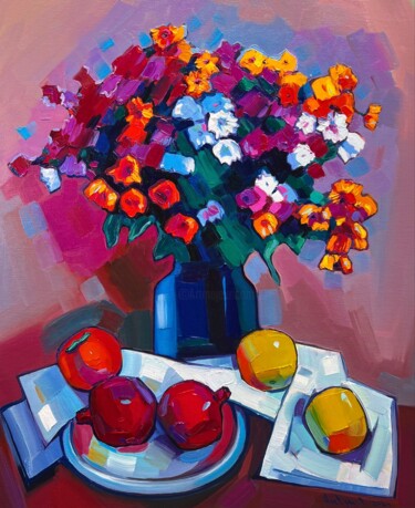제목이 "Still life with flo…"인 미술작품 Tigran Avetyan로, 원작, 기름