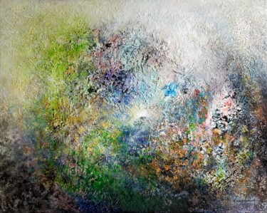 Peinture intitulée "PROCESSUS DE FORMAT…" par Emmanuelle Vroelant, Œuvre d'art originale, Acrylique Monté sur Châssis en bois