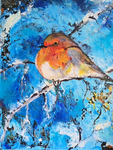"Attention" başlıklı Tablo Ewa Mościszko tarafından, Orijinal sanat, Akrilik